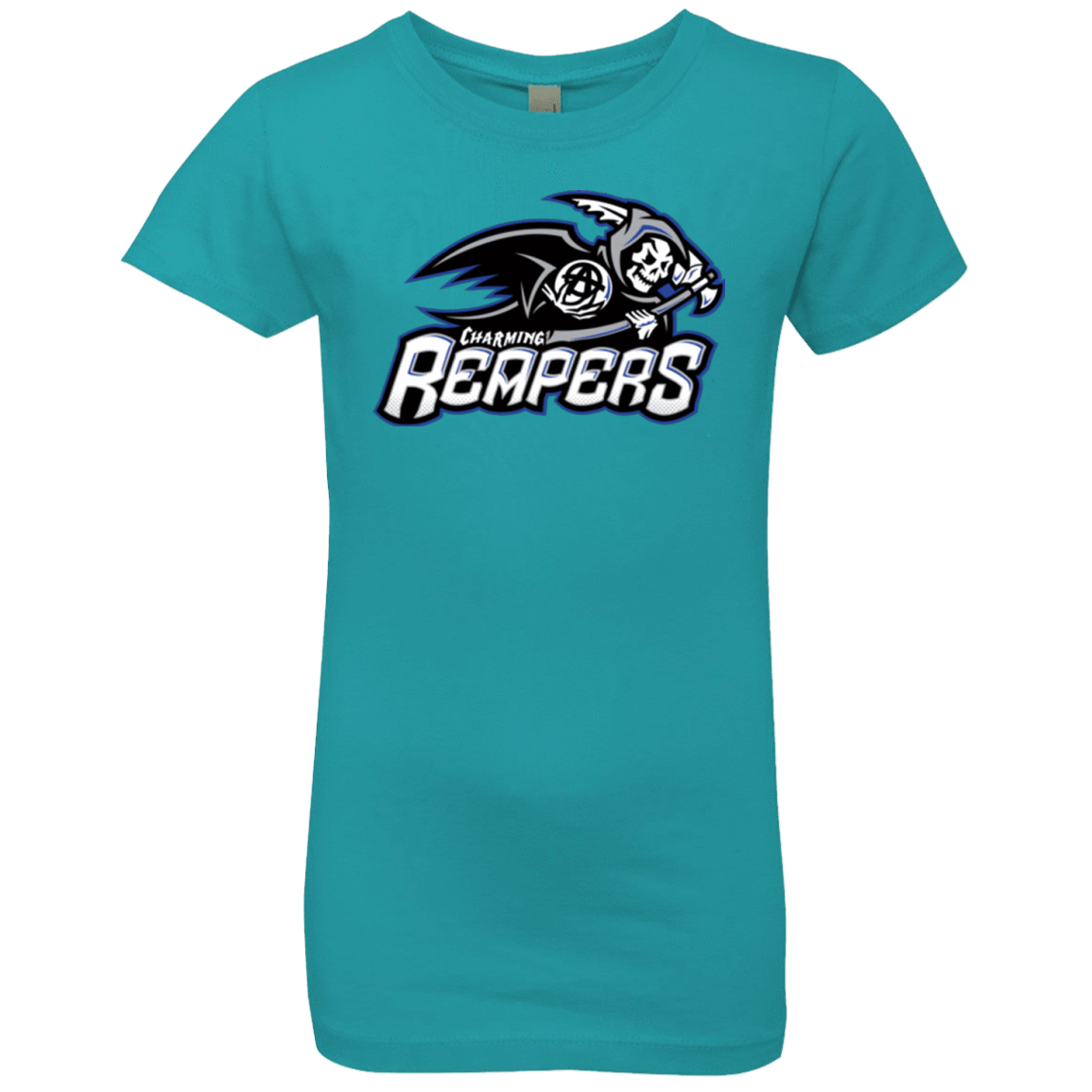 T-Shirts Tahiti Blue / YXS Charming Reapers Girls Premium T-Shirt