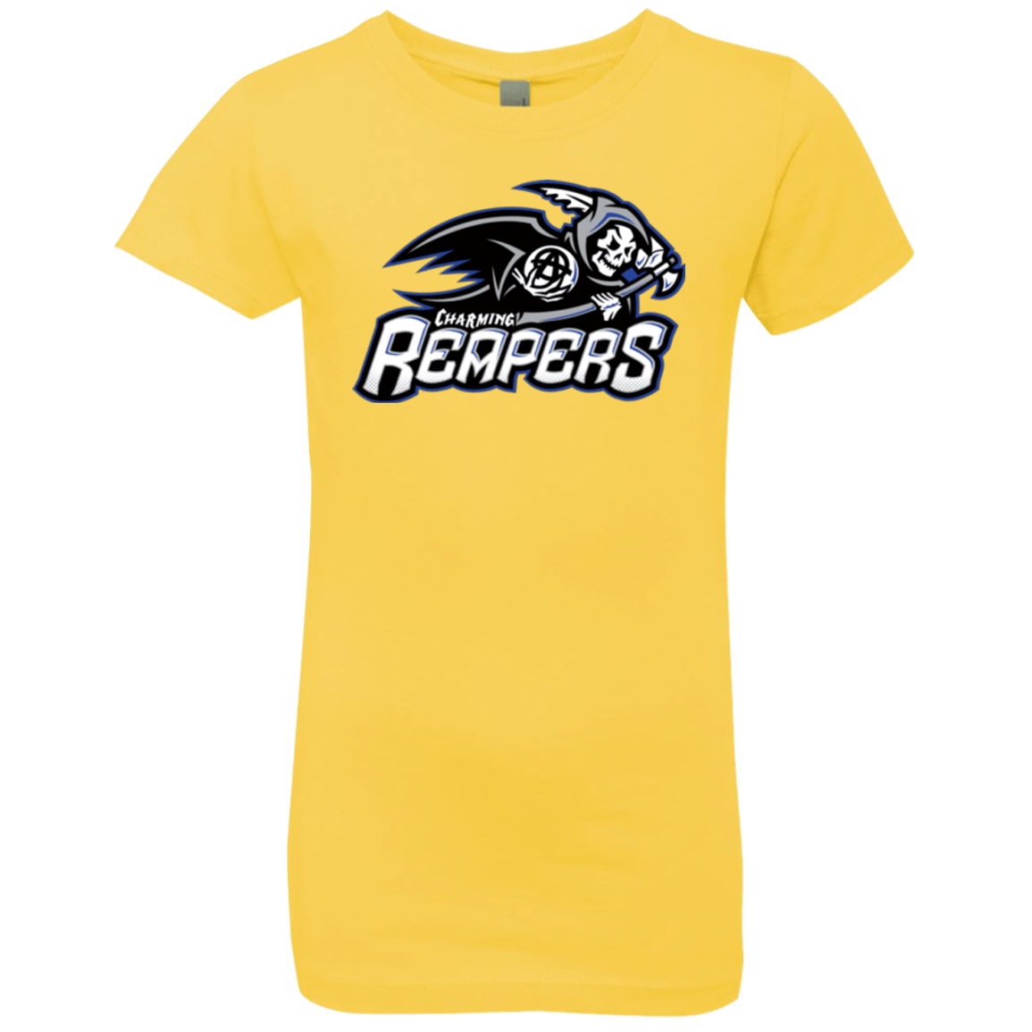 T-Shirts Vibrant Yellow / YXS Charming Reapers Girls Premium T-Shirt