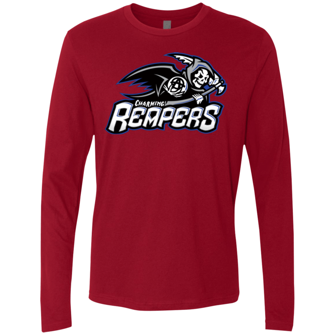 T-Shirts Cardinal / Small Charming Reapers Men's Premium Long Sleeve