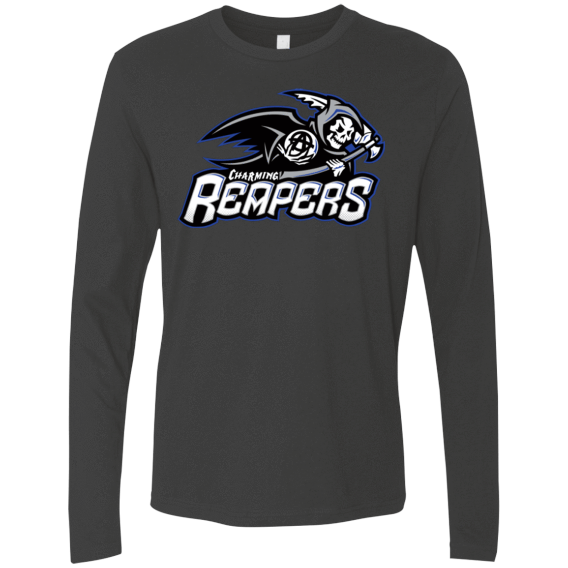 T-Shirts Heavy Metal / Small Charming Reapers Men's Premium Long Sleeve