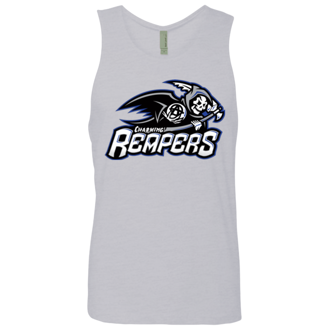 T-Shirts Heather Grey / Small Charming Reapers Men's Premium Tank Top