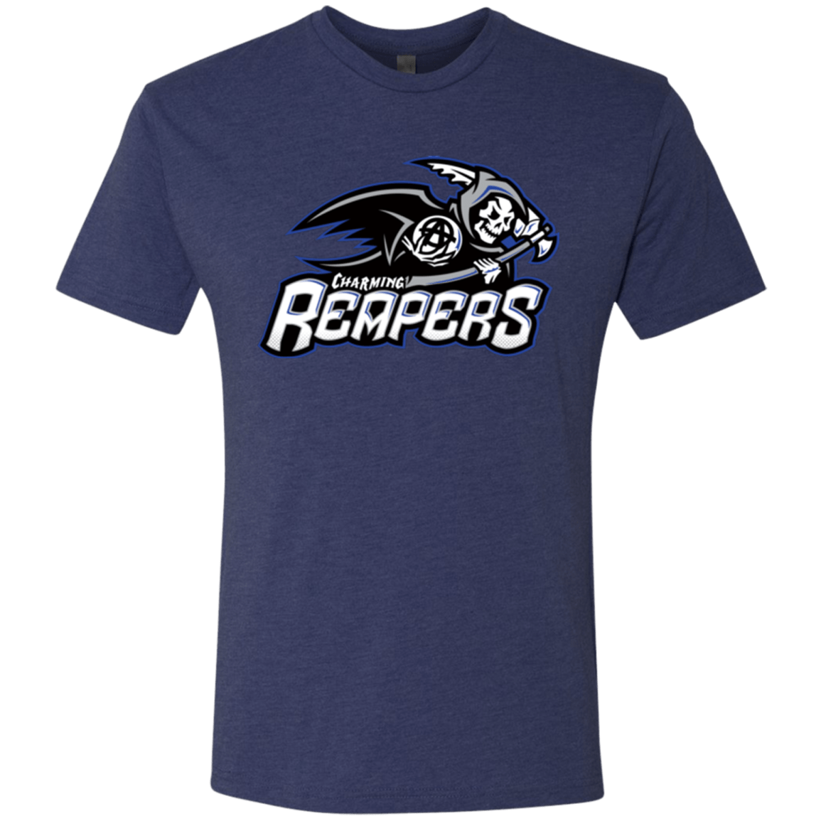 T-Shirts Vintage Navy / Small Charming Reapers Men's Triblend T-Shirt