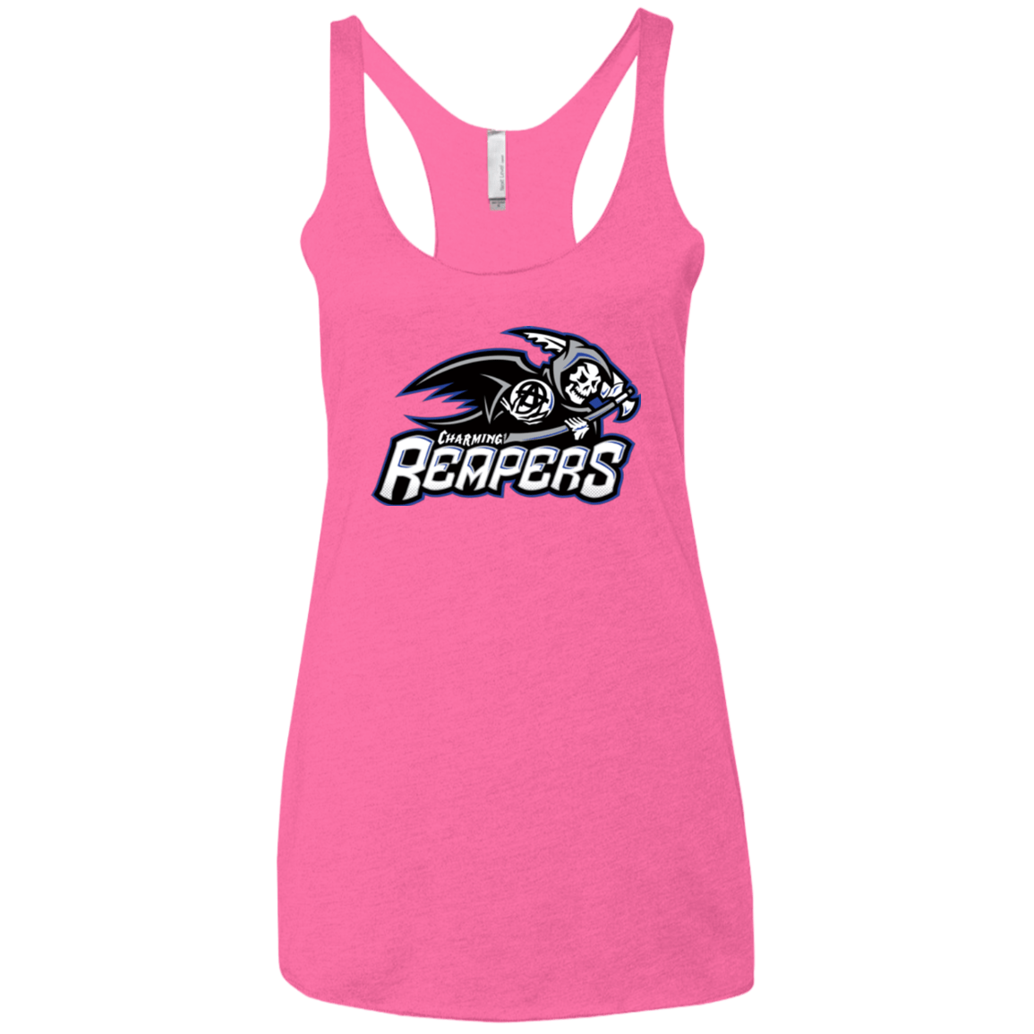 T-Shirts Vintage Pink / X-Small Charming Reapers Women's Triblend Racerback Tank
