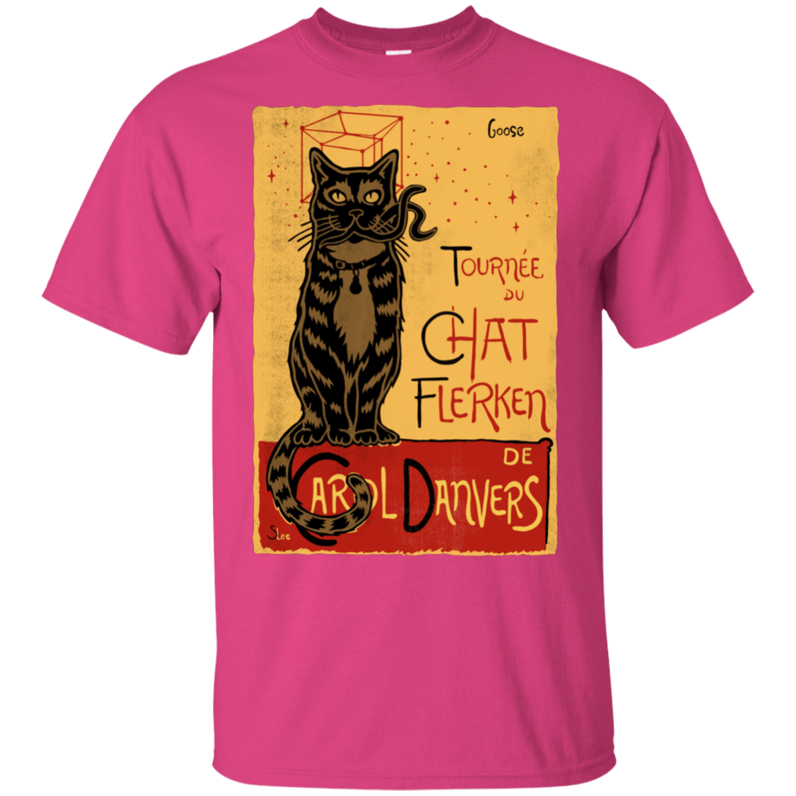 T-Shirts Heliconia / S Chat Flerken T-Shirt