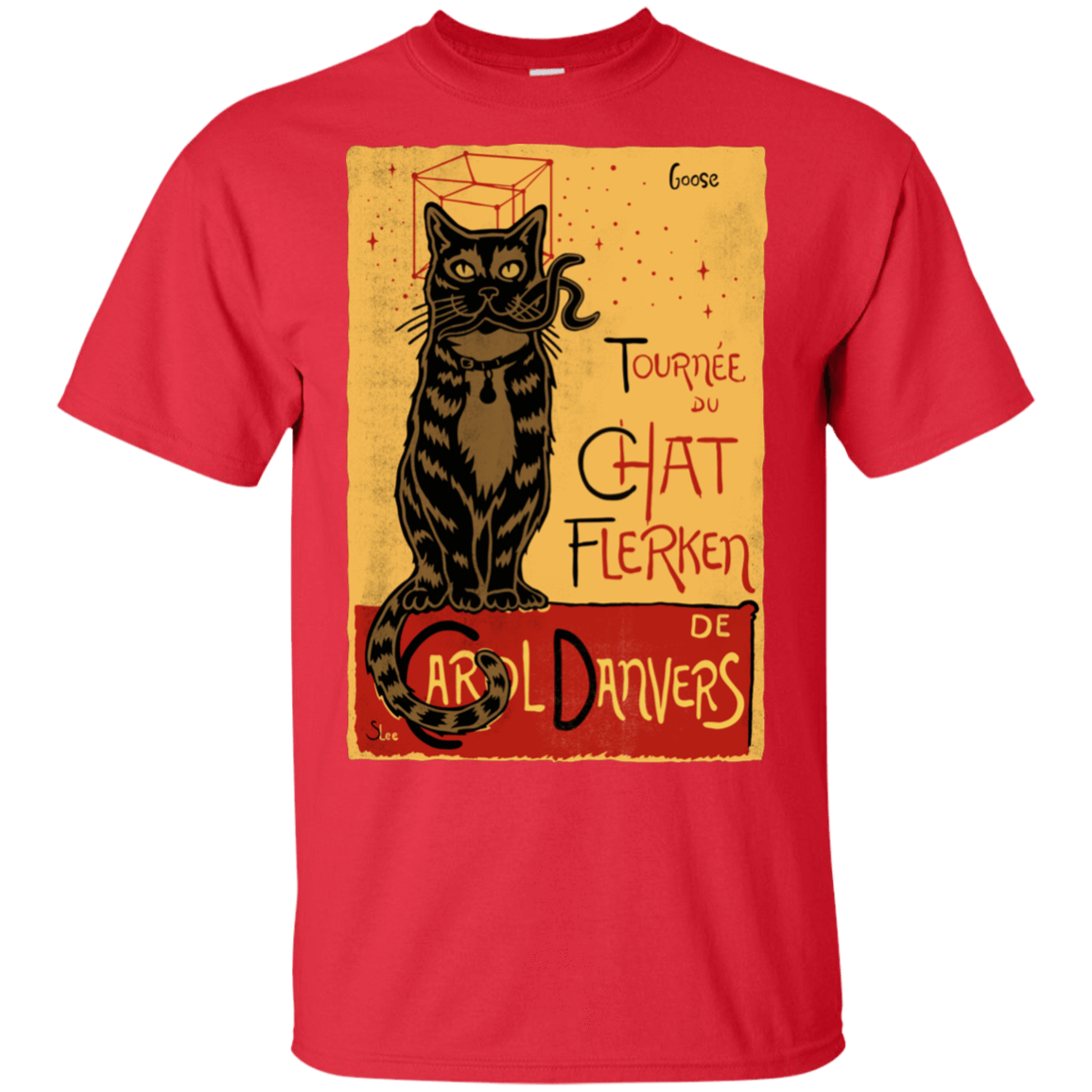T-Shirts Red / S Chat Flerken T-Shirt
