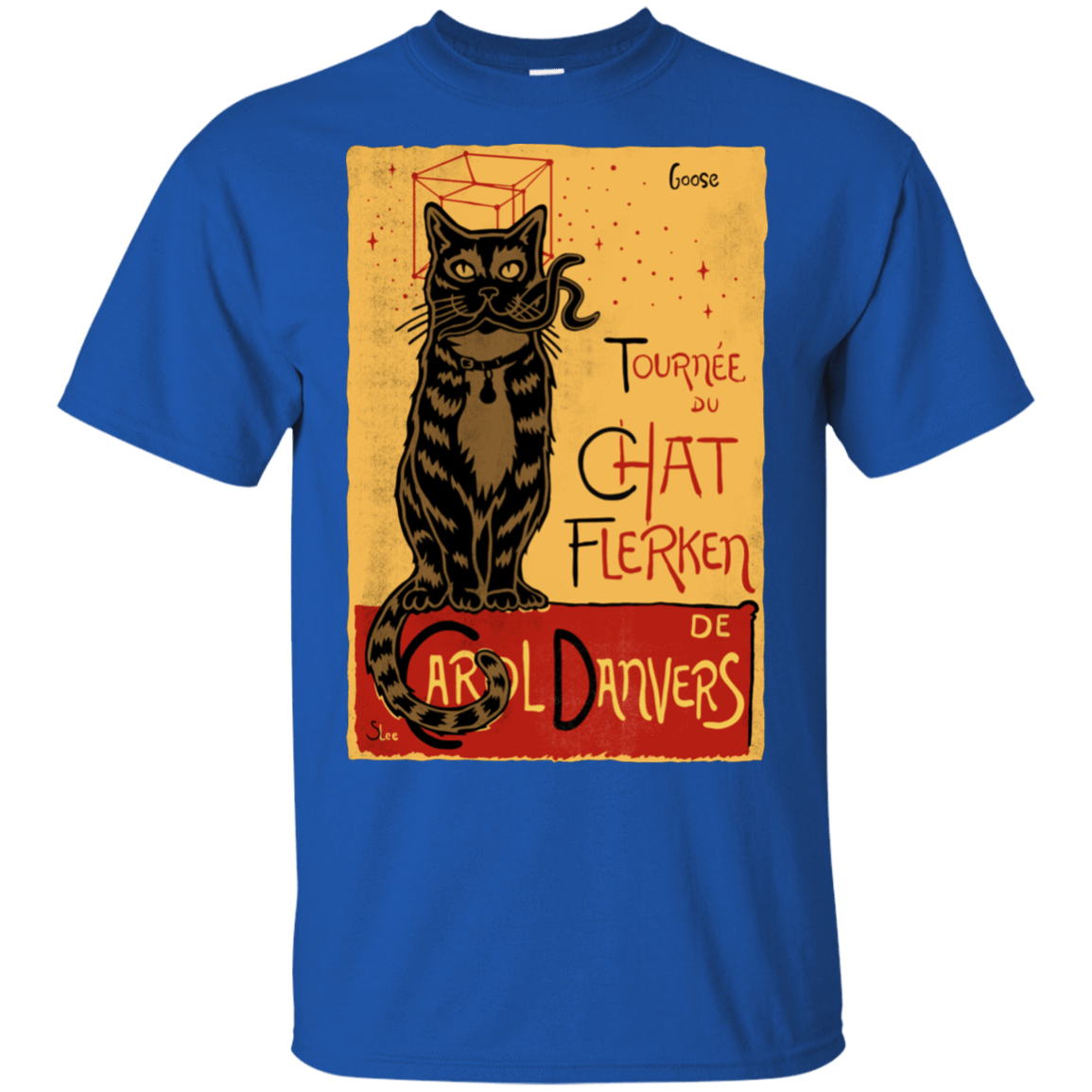 T-Shirts Royal / S Chat Flerken T-Shirt