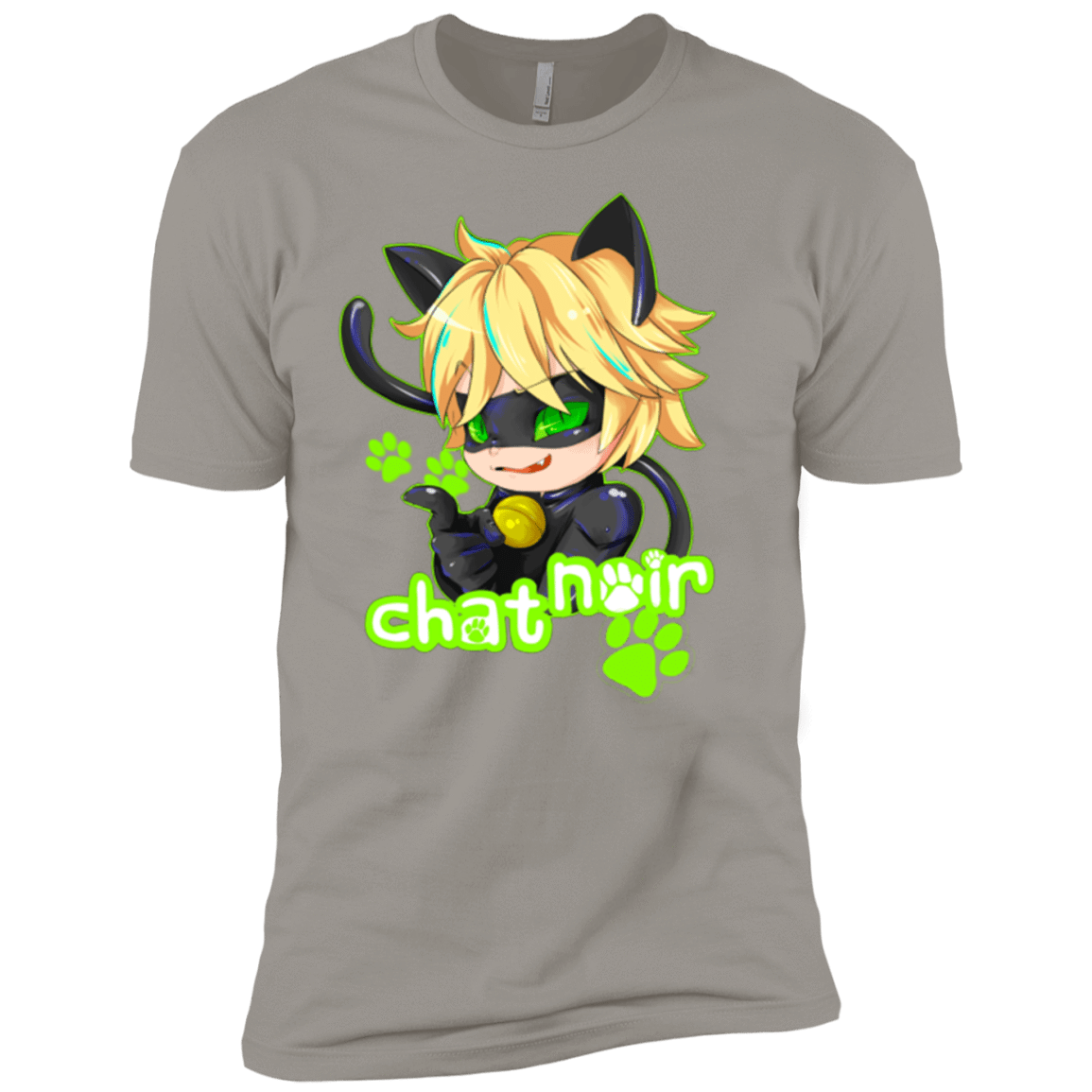 T-Shirts Light Grey / YXS Chat Noir Boys Premium T-Shirt