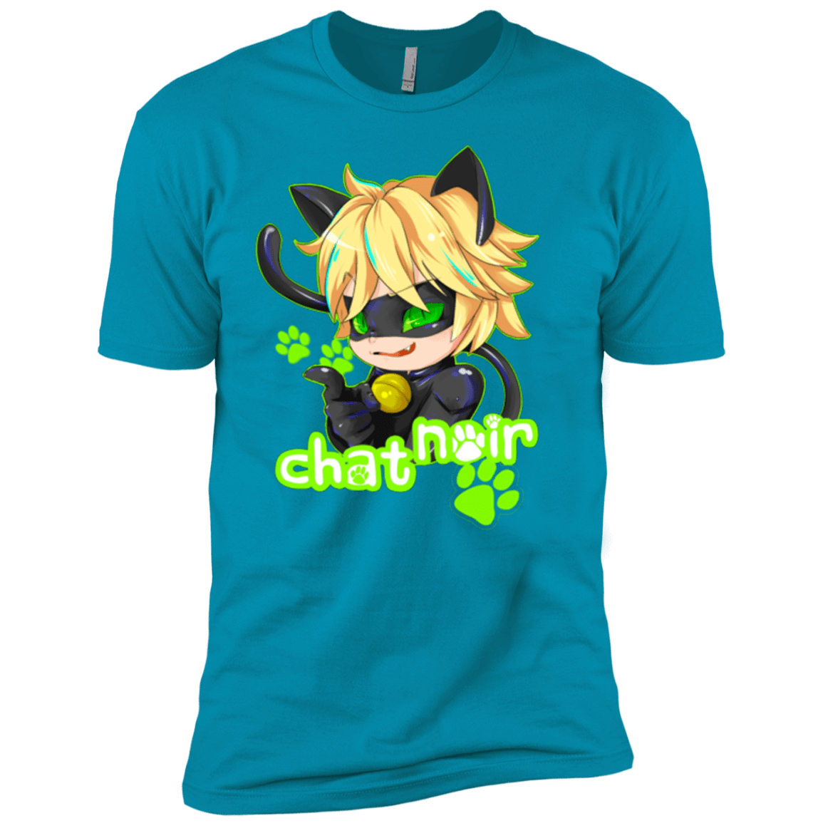 T-Shirts Turquoise / YXS Chat Noir Boys Premium T-Shirt