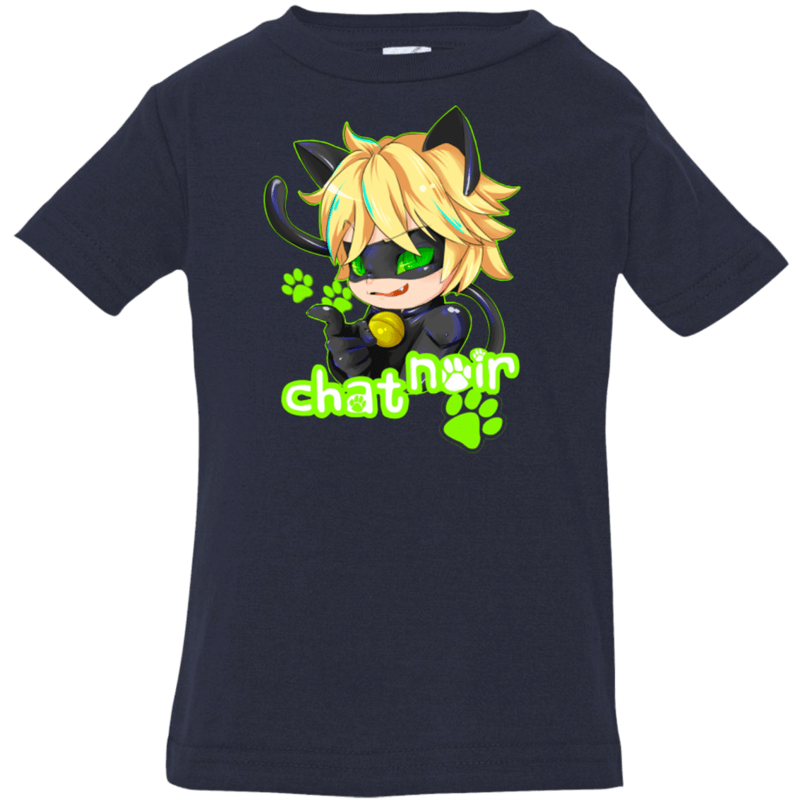 T-Shirts Navy / 6 Months Chat Noir Infant PremiumT-Shirt