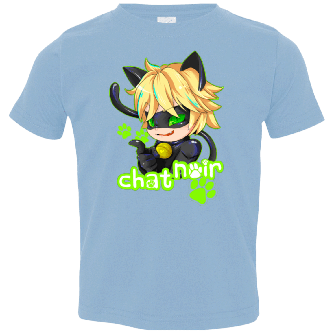 T-Shirts Light Blue / 2T Chat Noir Toddler Premium T-Shirt
