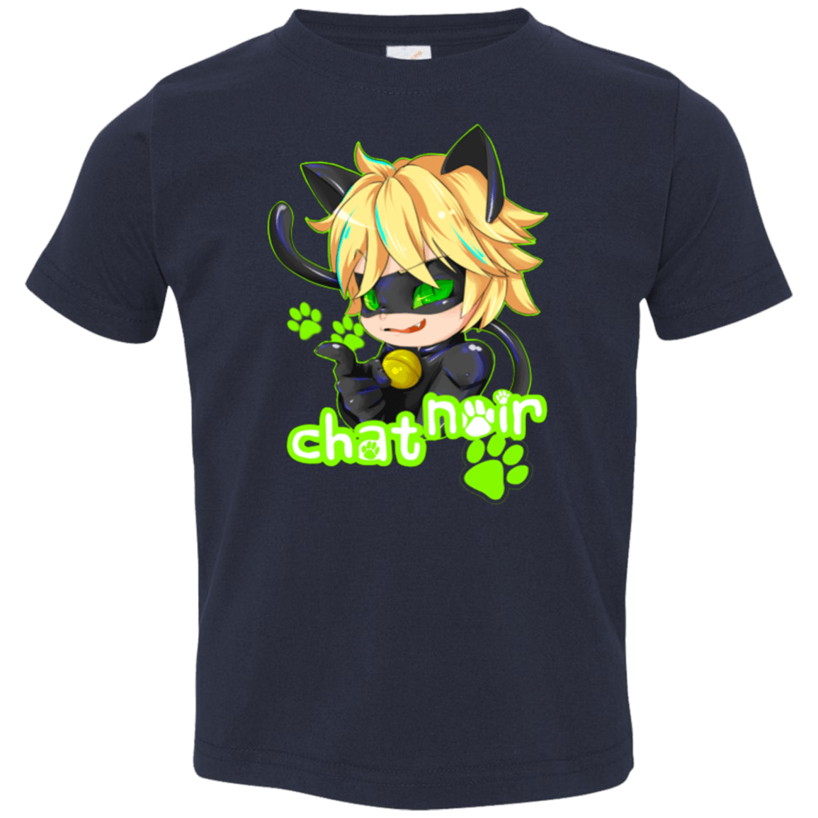 T-Shirts Navy / 2T Chat Noir Toddler Premium T-Shirt