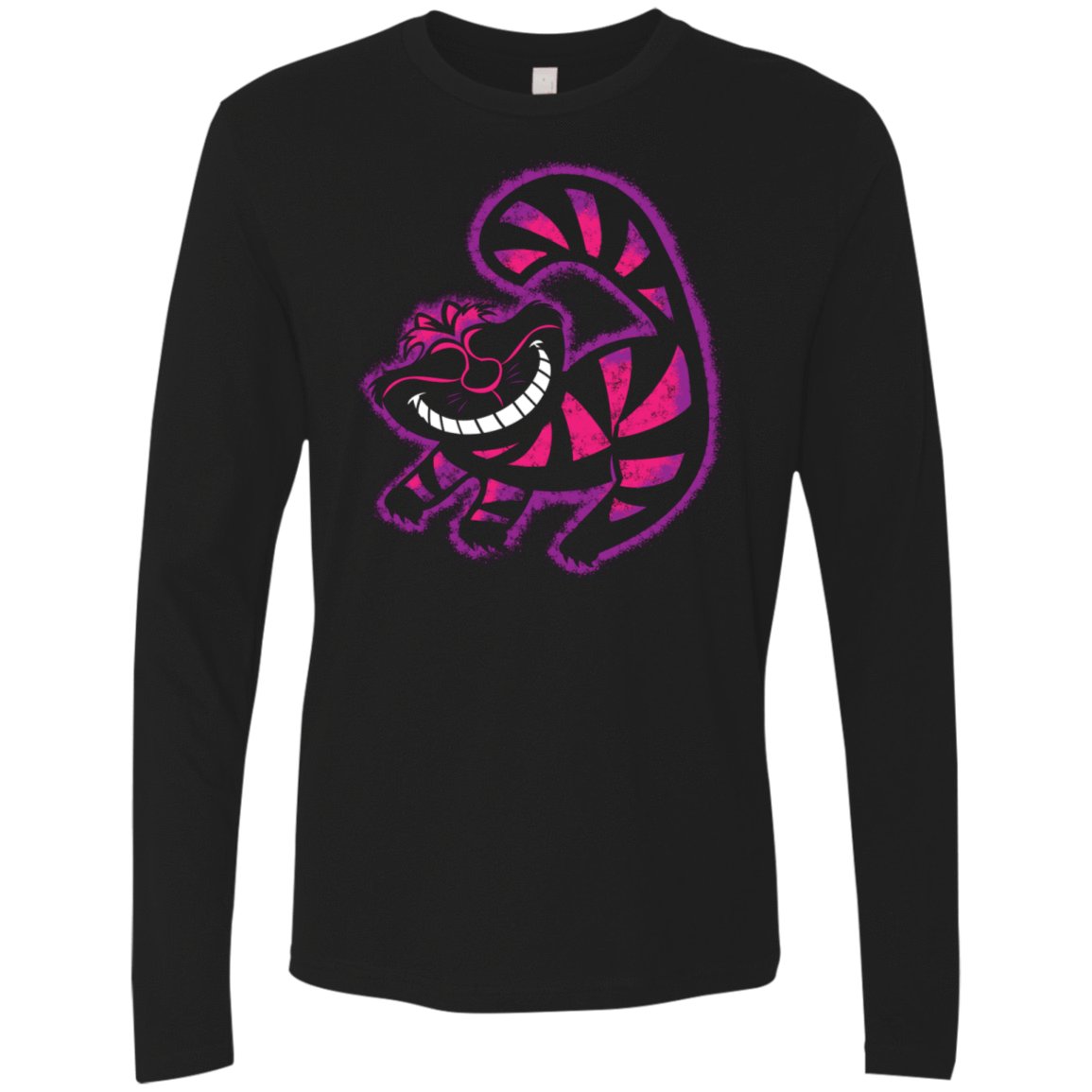 T-Shirts Black / S Chechire King Men's Premium Long Sleeve