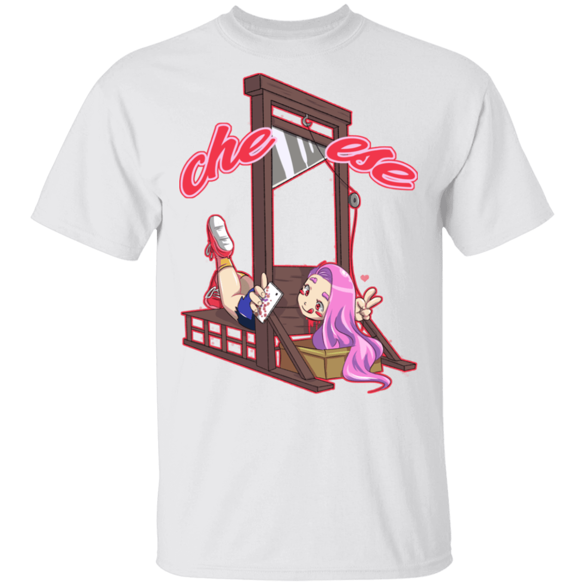 T-Shirts White / S Cheese T-Shirt