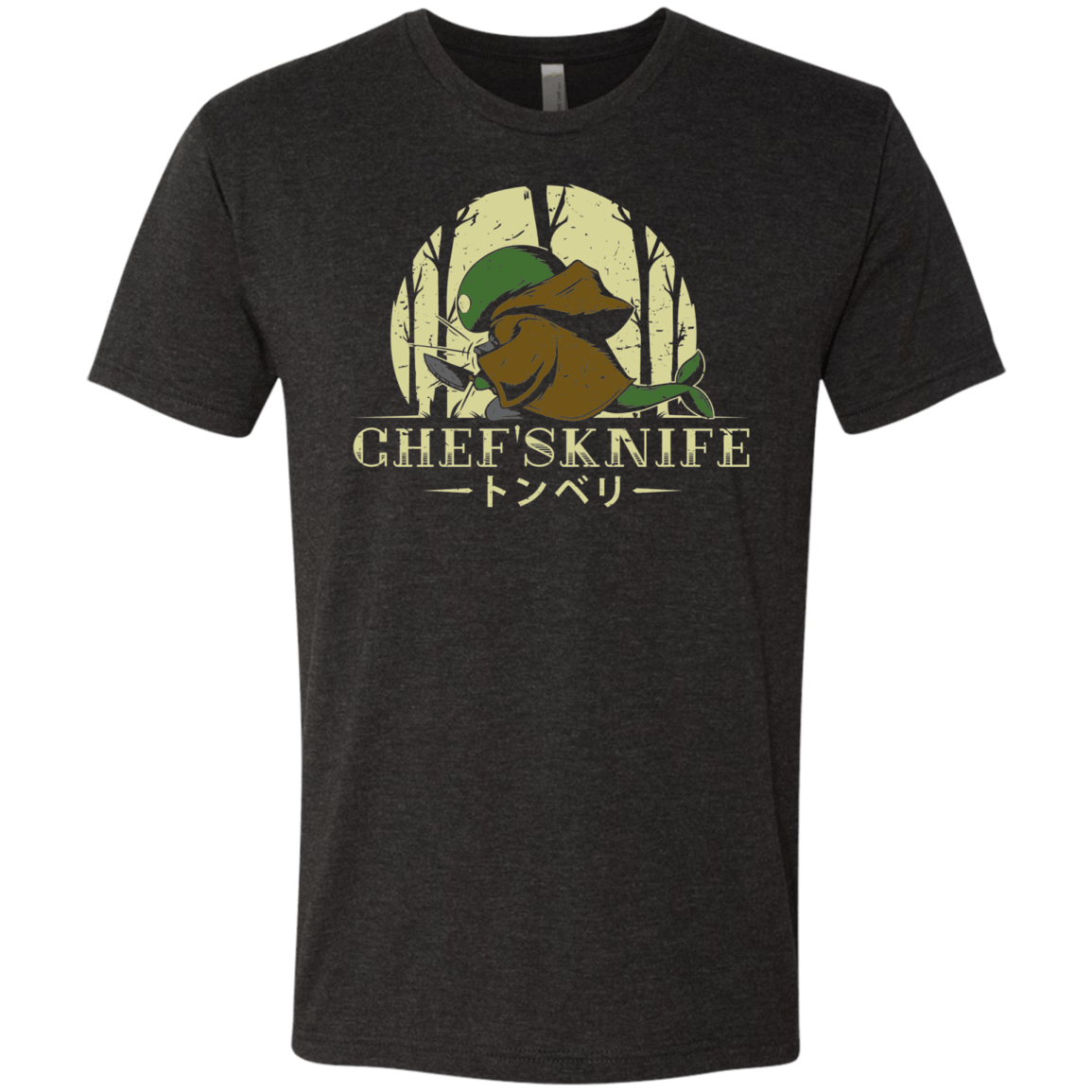 T-Shirts Vintage Black / Small Chef's Knife Men's Triblend T-Shirt