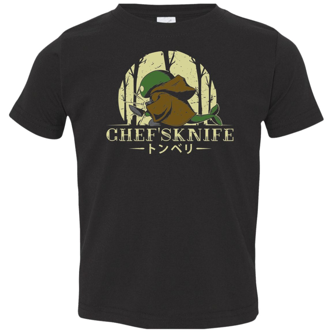 T-Shirts Black / 2T Chef's Knife Toddler Premium T-Shirt