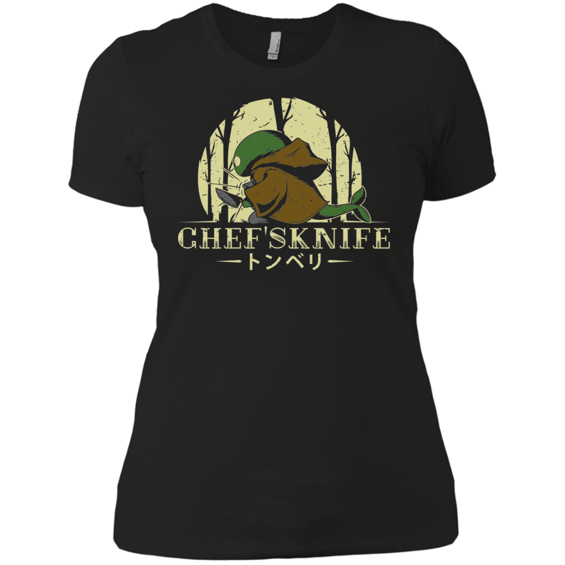 T-Shirts Black / X-Small Chef's Knife Women's Premium T-Shirt