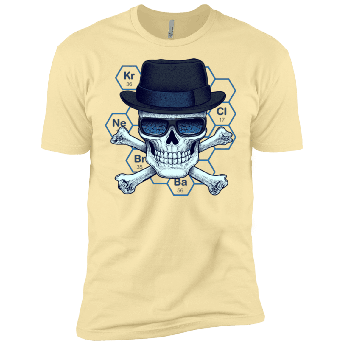 T-Shirts Banana Cream / X-Small Chemical head Men's Premium T-Shirt