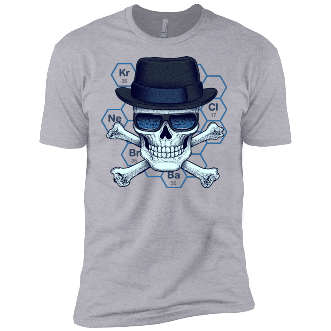 T-Shirts Heather Grey / X-Small Chemical head Men's Premium T-Shirt