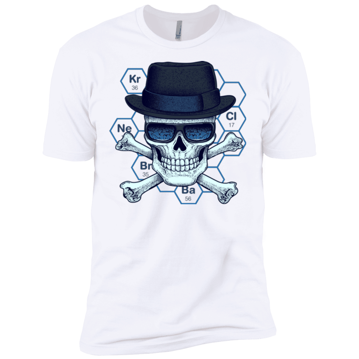 T-Shirts White / X-Small Chemical head Men's Premium T-Shirt