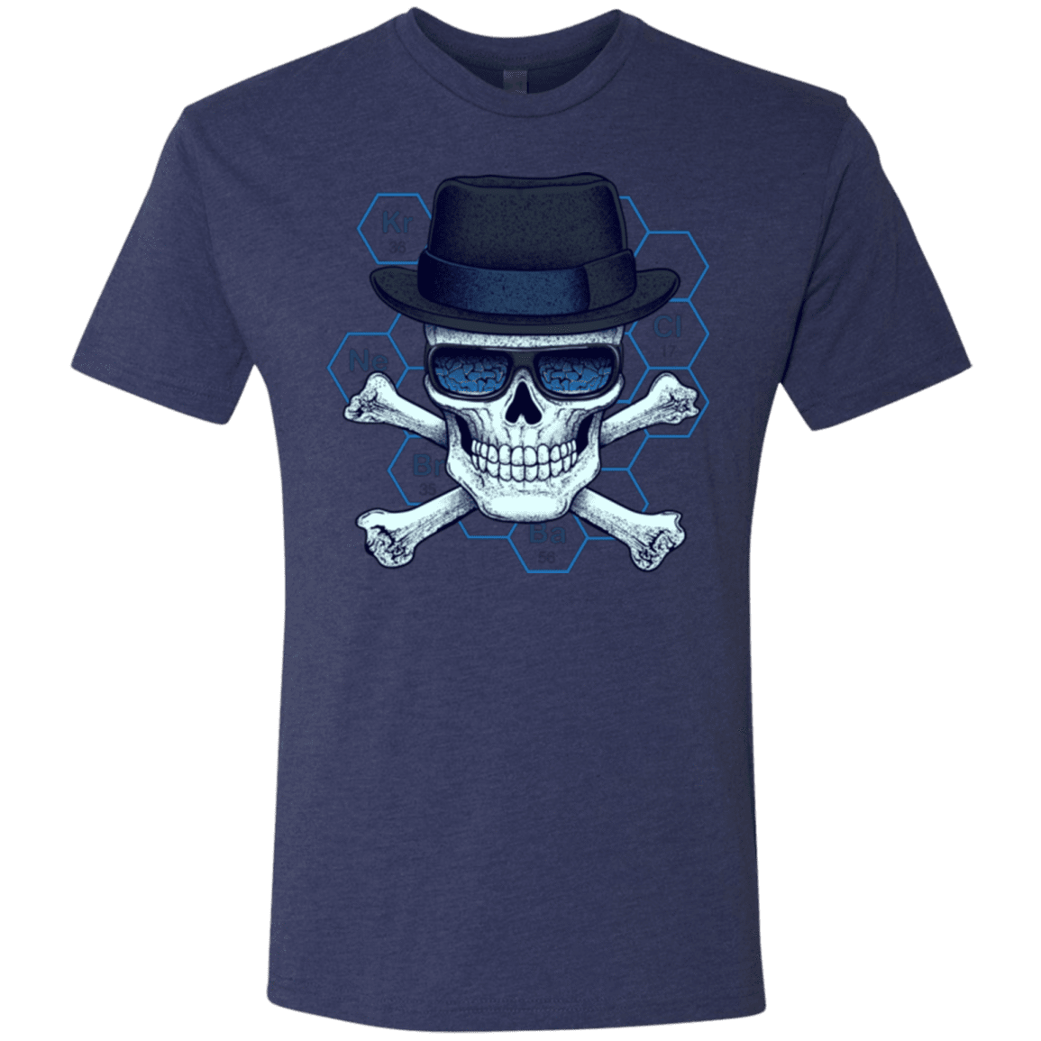 T-Shirts Vintage Navy / Small Chemical head Men's Triblend T-Shirt