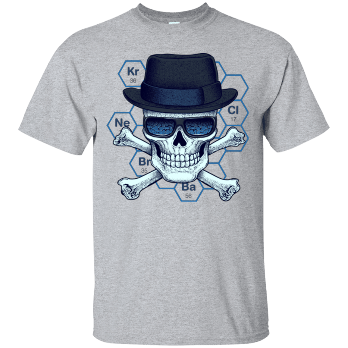 T-Shirts Sport Grey / Small Chemical head T-Shirt