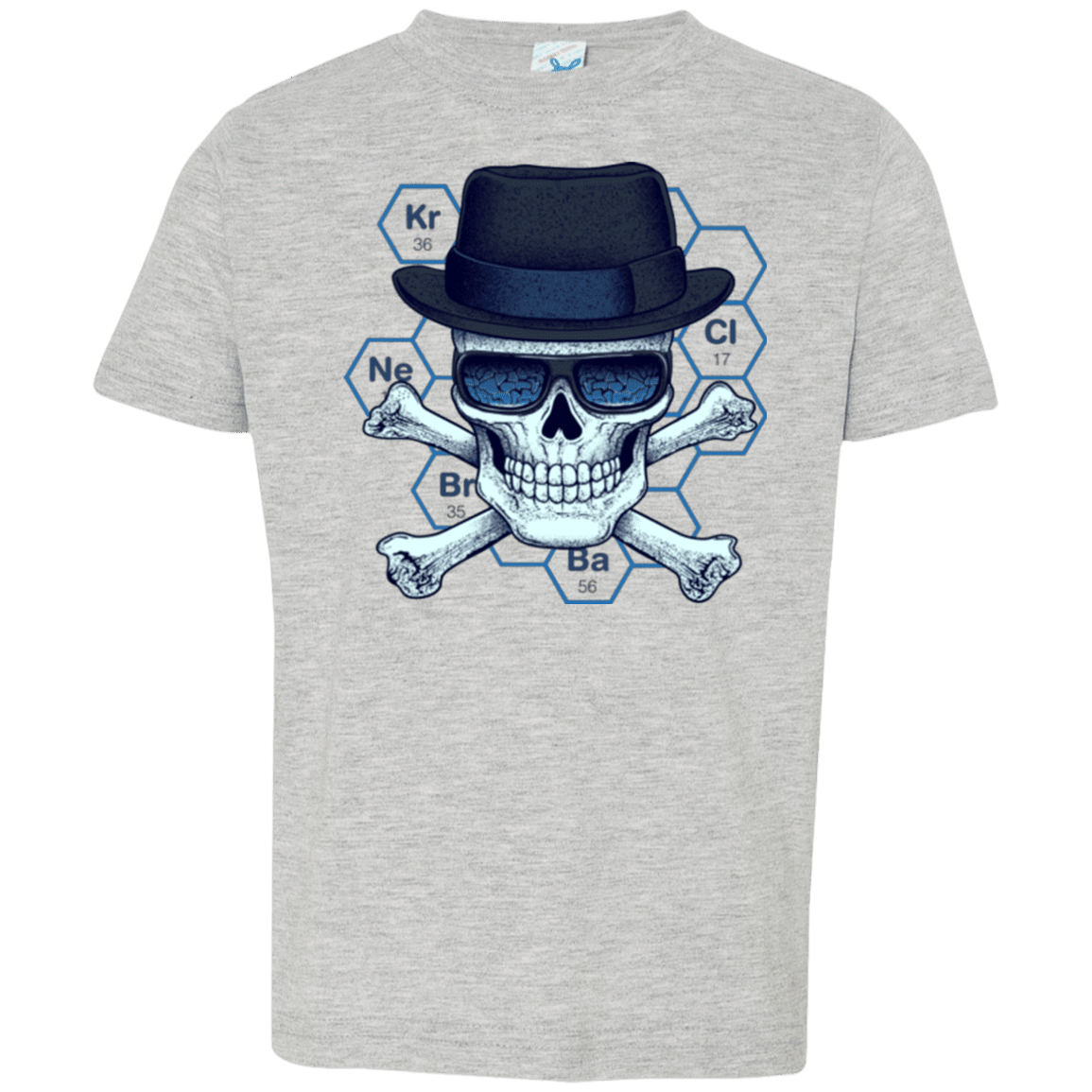 T-Shirts Heather / 2T Chemical head Toddler Premium T-Shirt