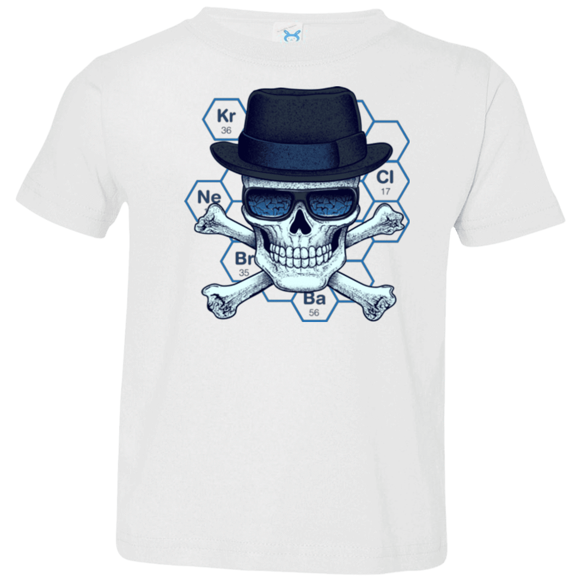 T-Shirts White / 2T Chemical head Toddler Premium T-Shirt