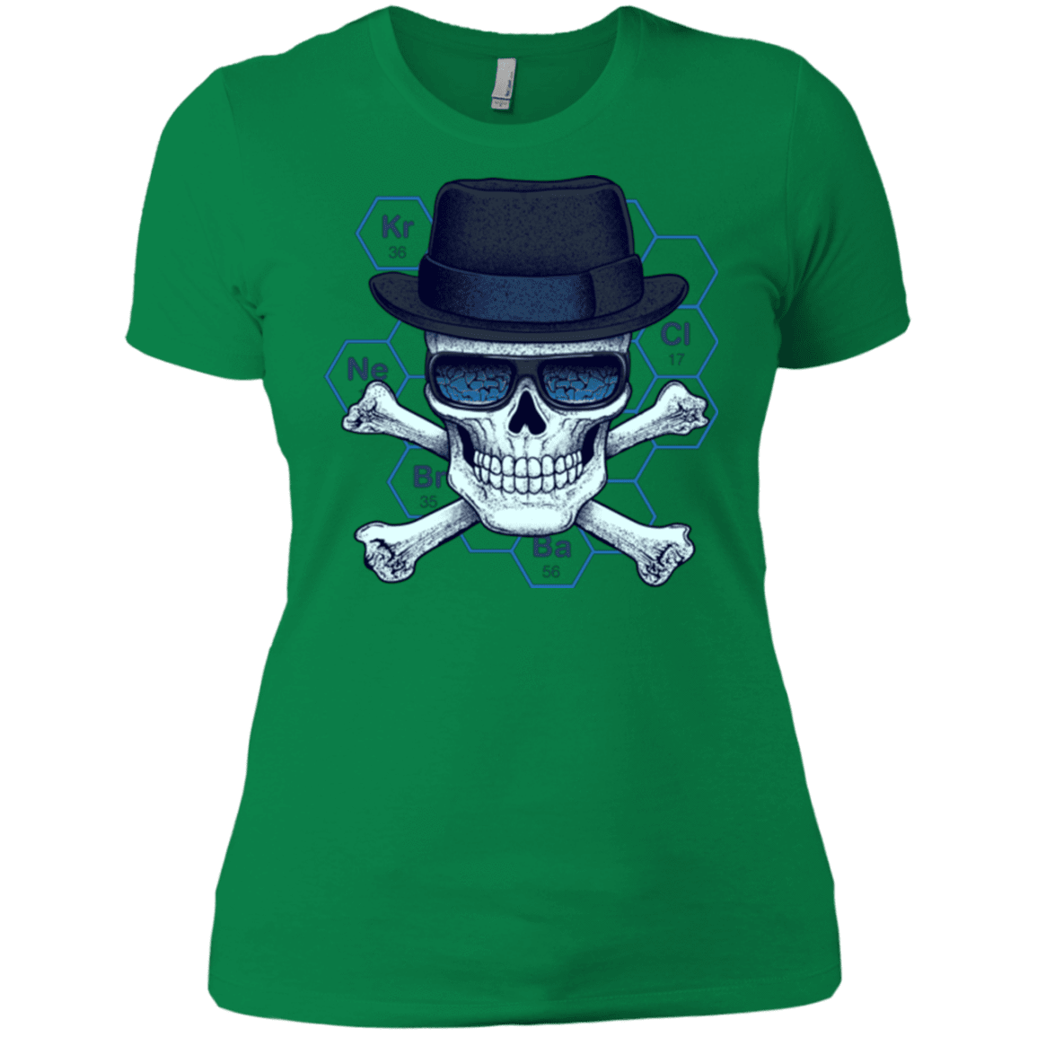 T-Shirts Kelly Green / X-Small Chemical head Women's Premium T-Shirt