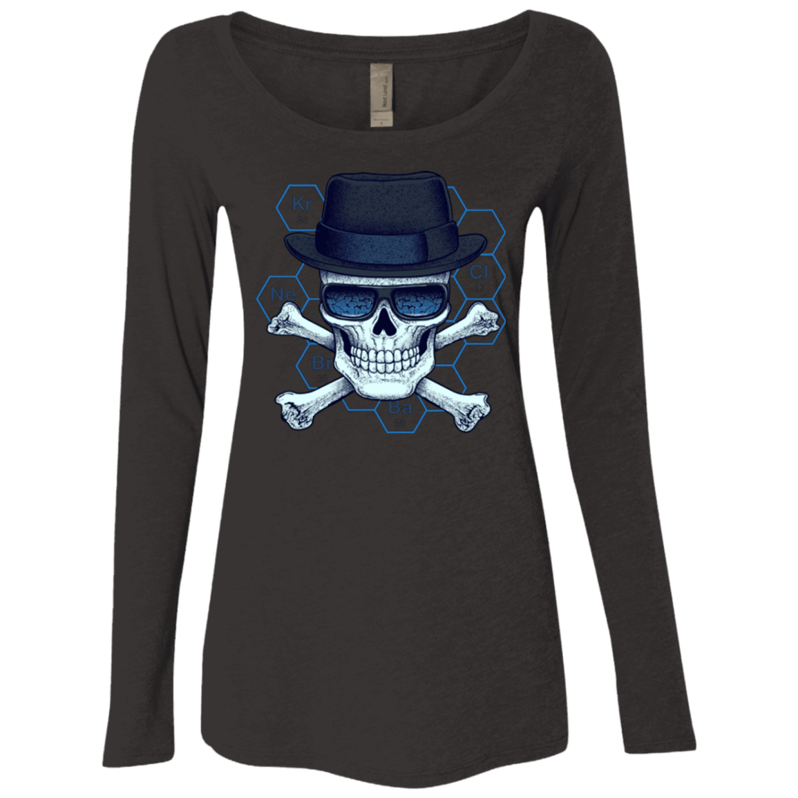 T-Shirts Vintage Black / Small Chemical head Women's Triblend Long Sleeve Shirt