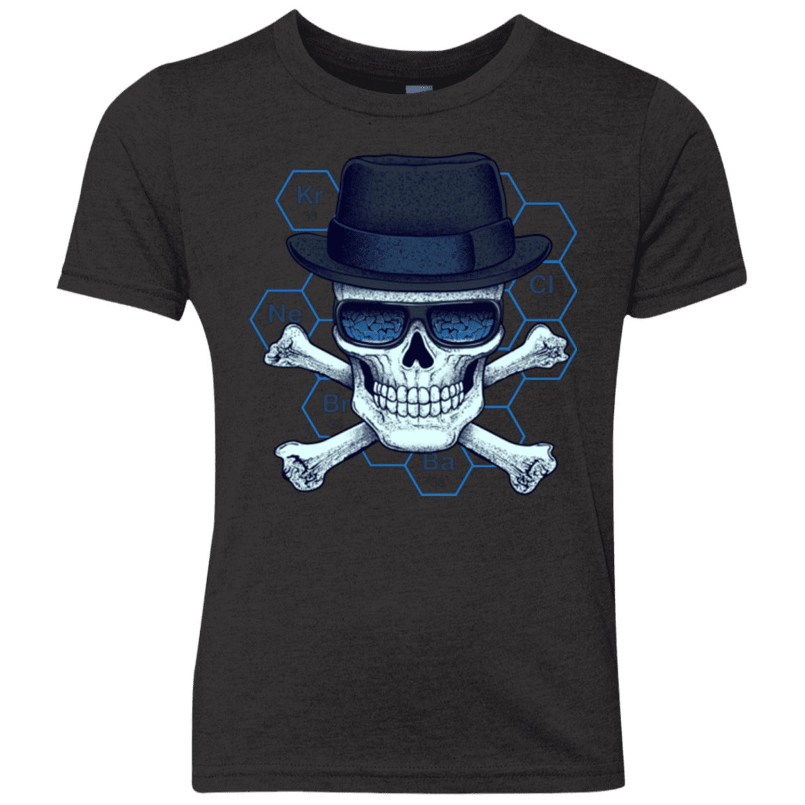 T-Shirts Vintage Black / YXS Chemical head Youth Triblend T-Shirt