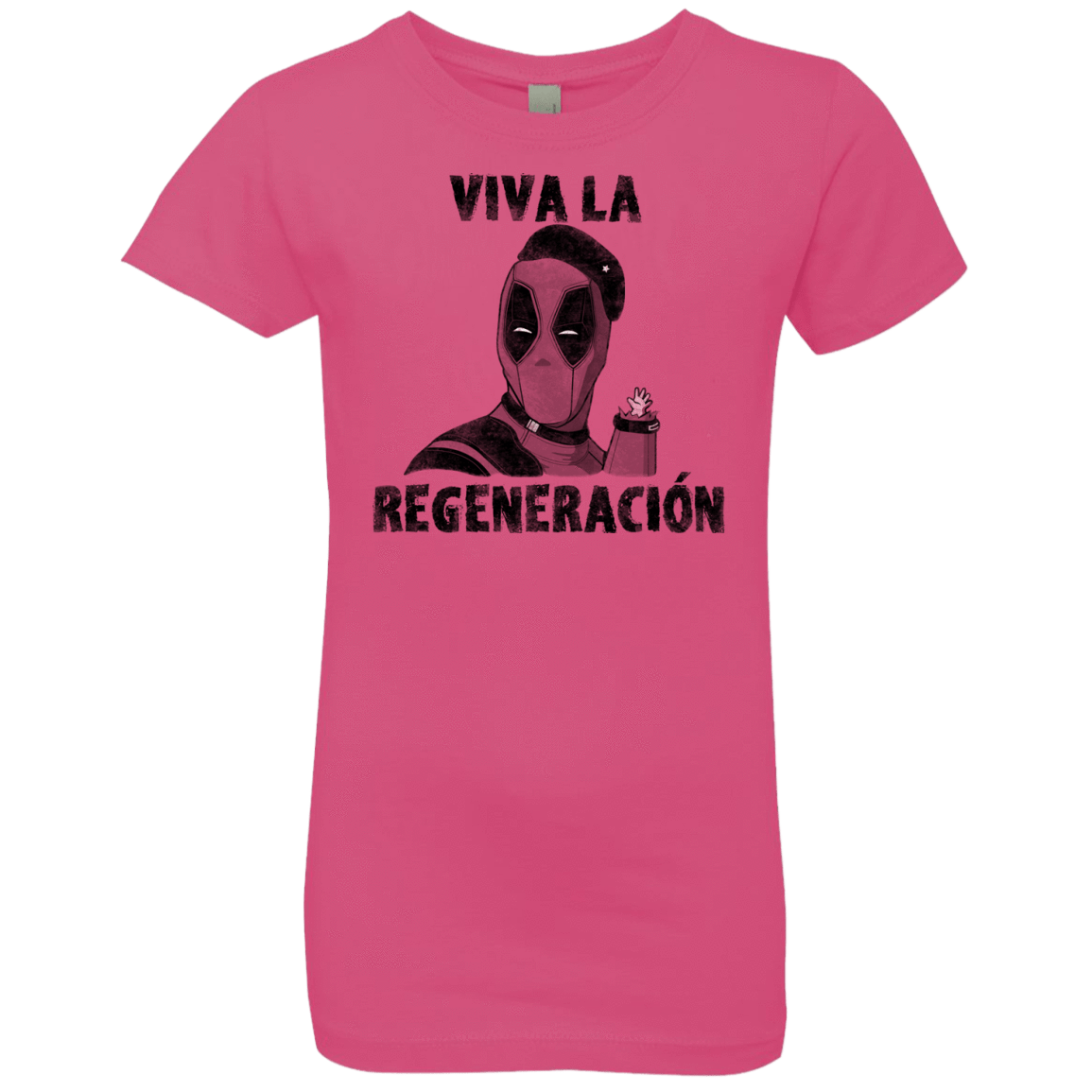 T-Shirts Hot Pink / YXS Chemichangas Girls Premium T-Shirt
