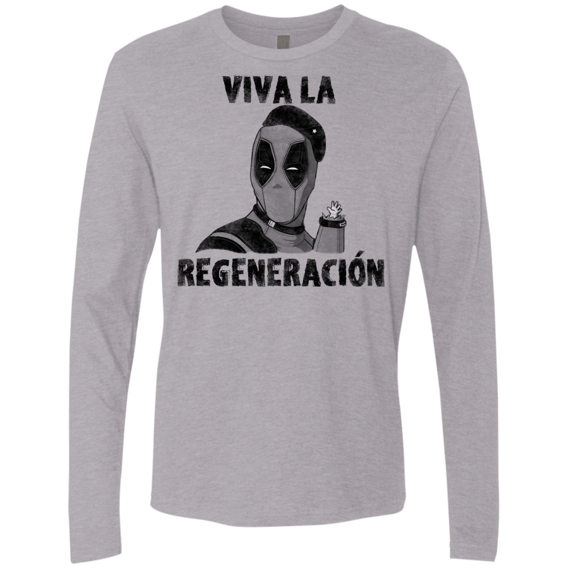 T-Shirts Heather Grey / S Chemichangas Men's Premium Long Sleeve