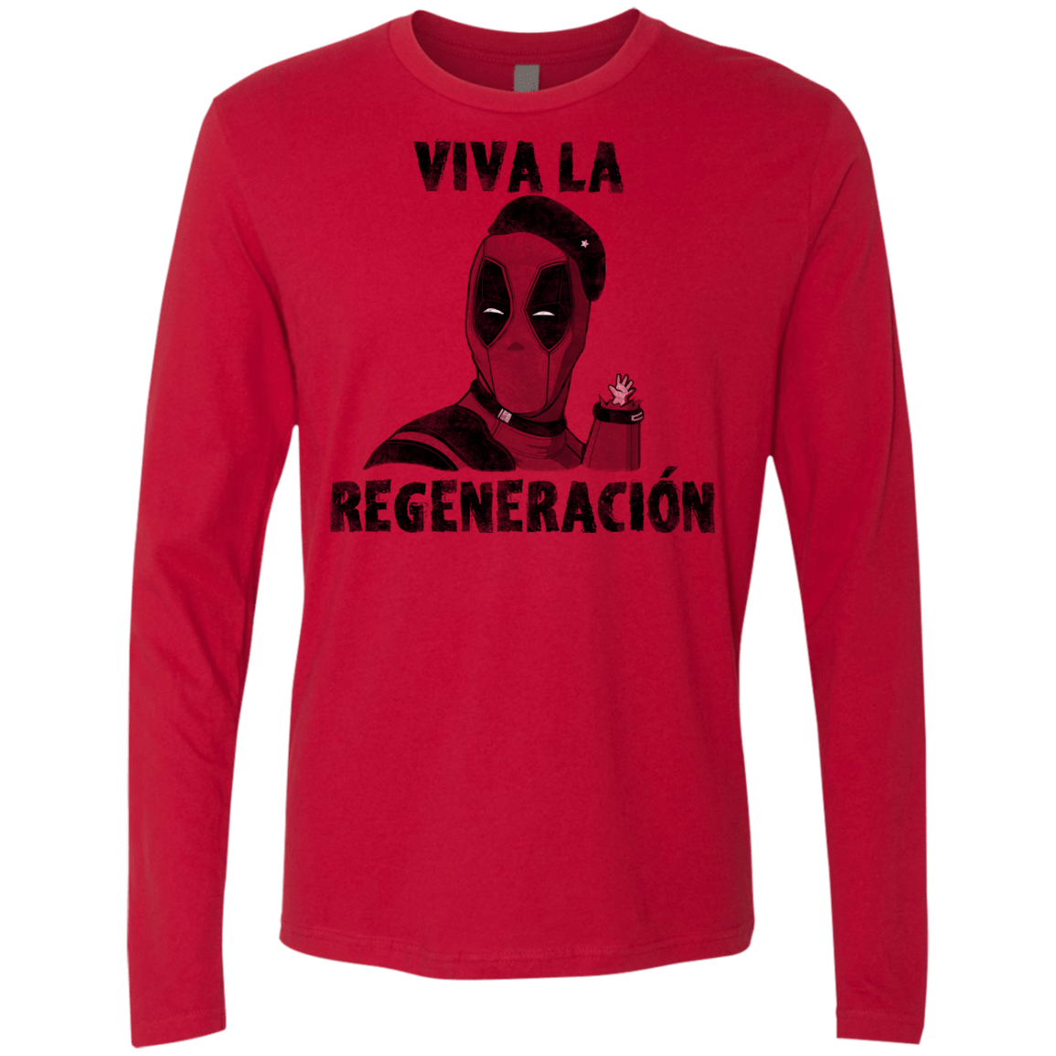 T-Shirts Red / S Chemichangas Men's Premium Long Sleeve