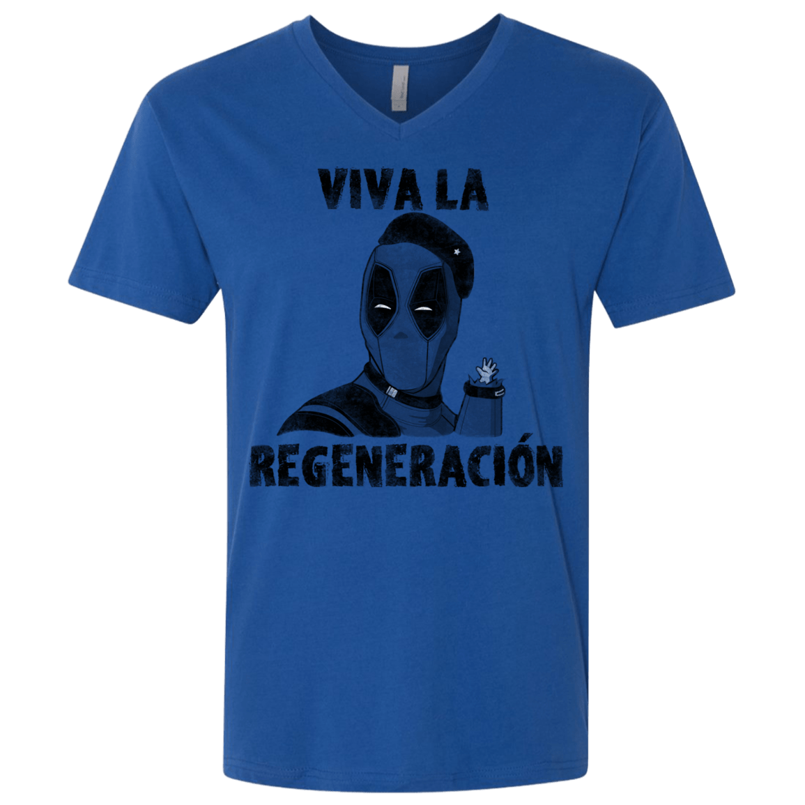 T-Shirts Royal / X-Small Chemichangas Men's Premium V-Neck