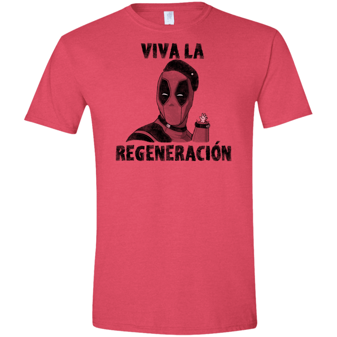 T-Shirts Heather Red / S Chemichangas Men's Semi-Fitted Softstyle