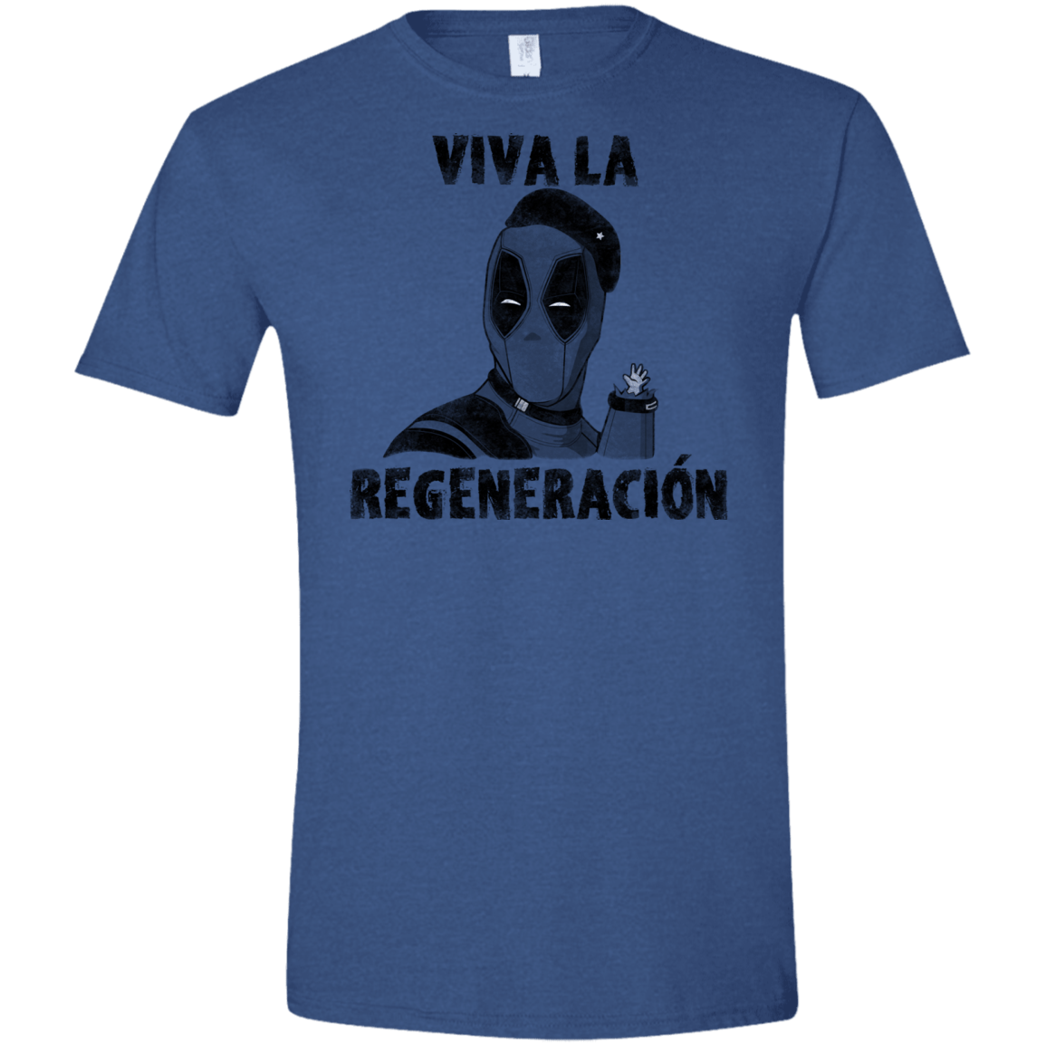 T-Shirts Heather Royal / X-Small Chemichangas Men's Semi-Fitted Softstyle