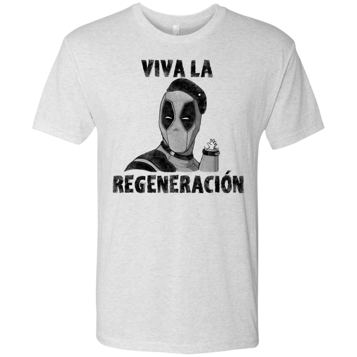 T-Shirts Heather White / S Chemichangas Men's Triblend T-Shirt