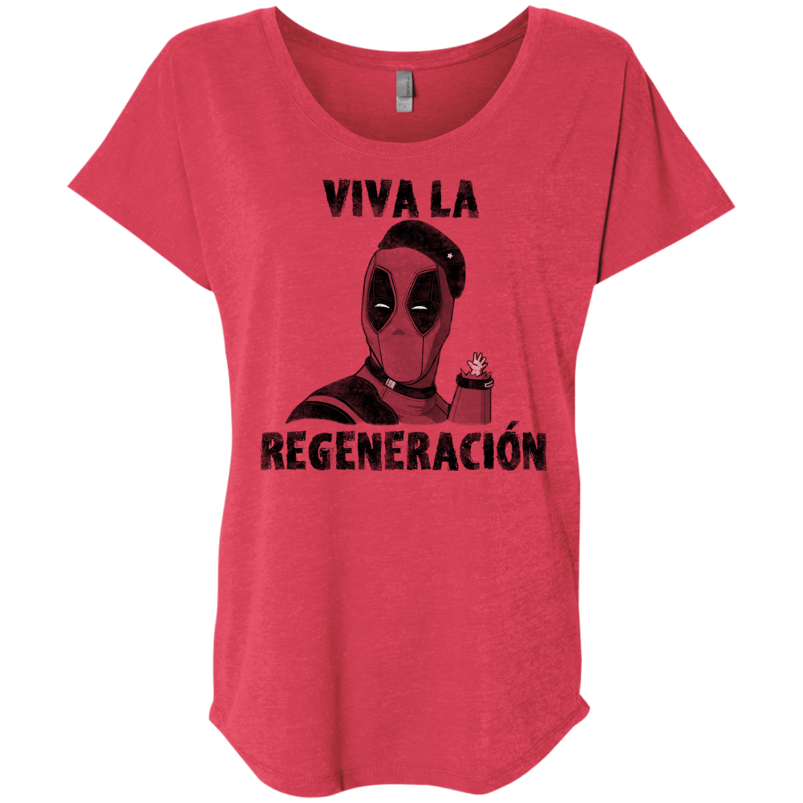 T-Shirts Vintage Red / X-Small Chemichangas Triblend Dolman Sleeve