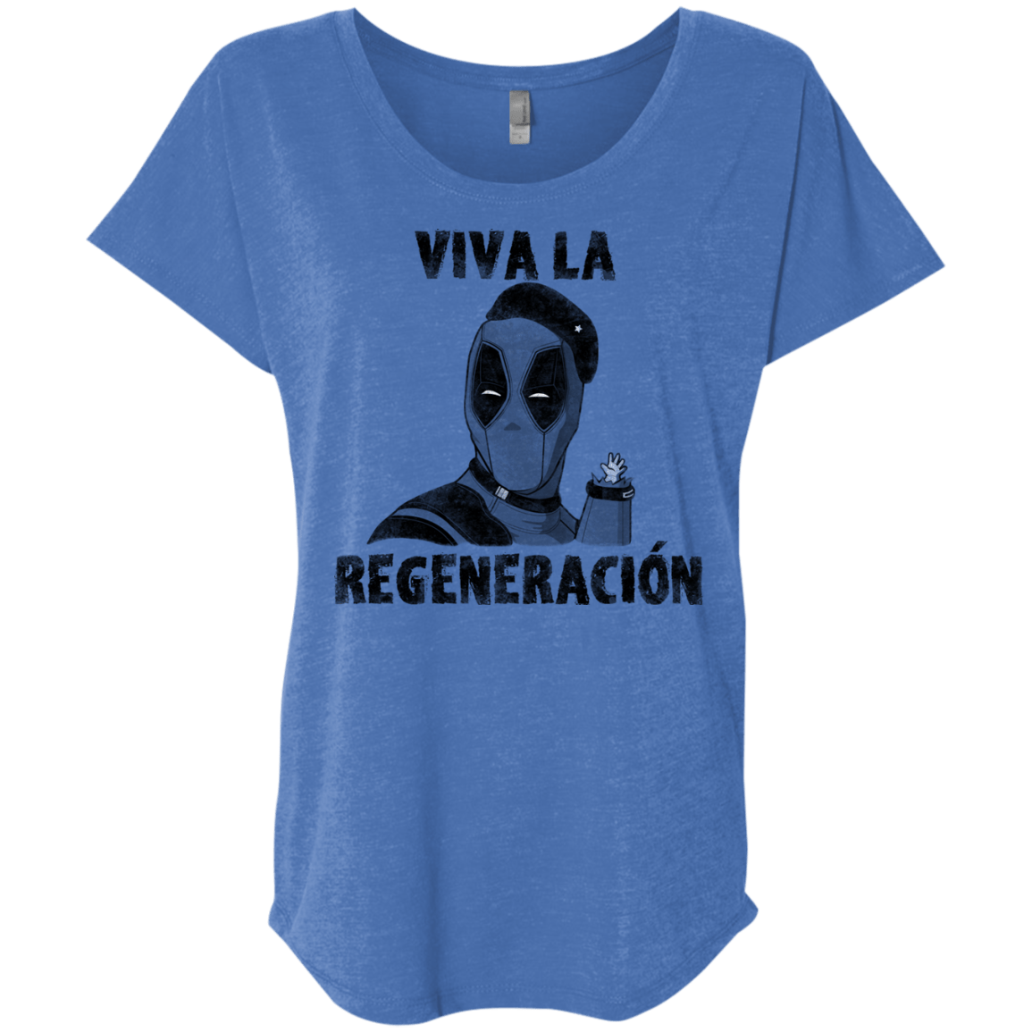 T-Shirts Vintage Royal / X-Small Chemichangas Triblend Dolman Sleeve