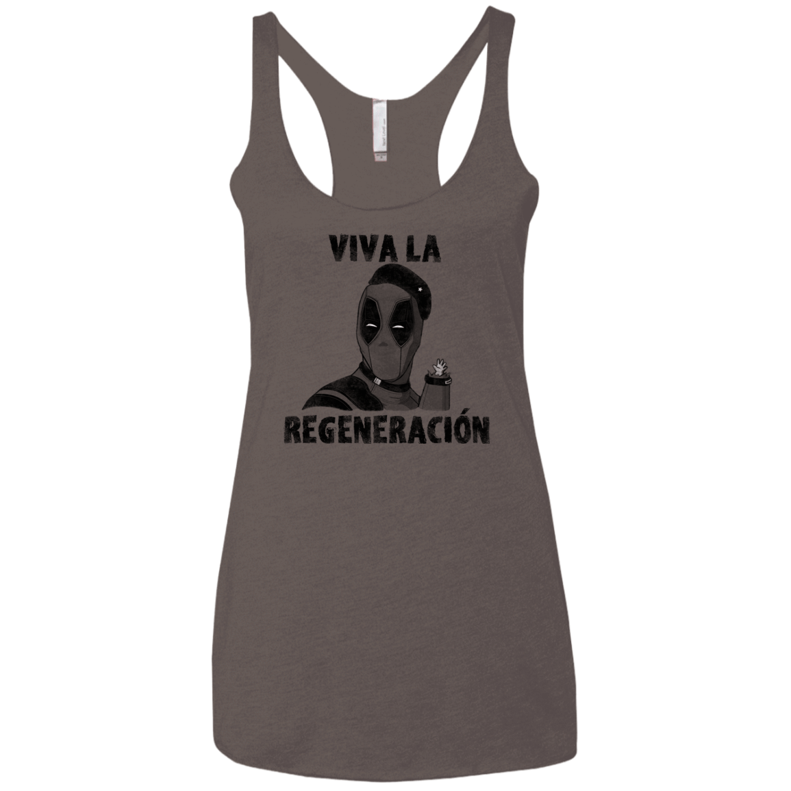 T-Shirts Macchiato / X-Small Chemichangas Women's Triblend Racerback Tank