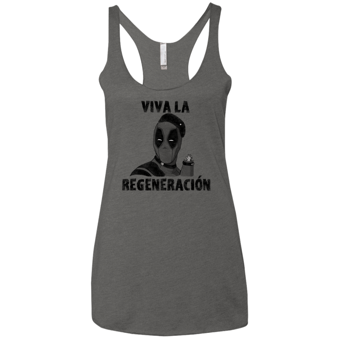 T-Shirts Premium Heather / X-Small Chemichangas Women's Triblend Racerback Tank