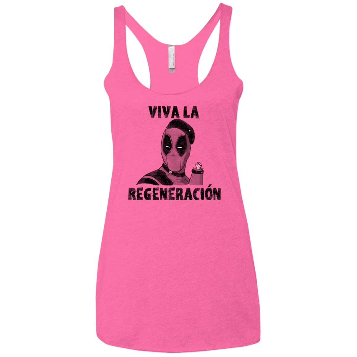 T-Shirts Vintage Pink / X-Small Chemichangas Women's Triblend Racerback Tank