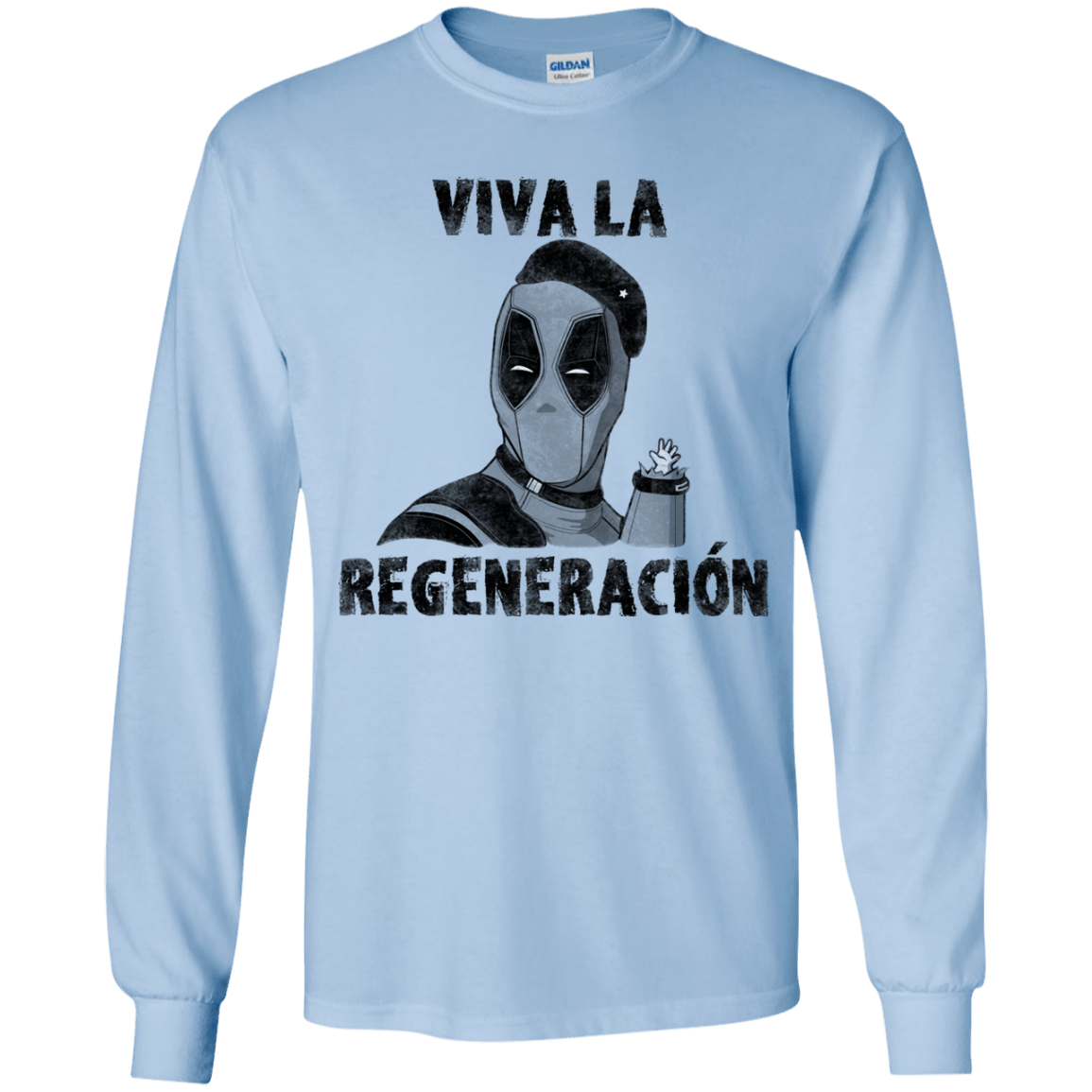 T-Shirts Light Blue / YS Chemichangas Youth Long Sleeve T-Shirt