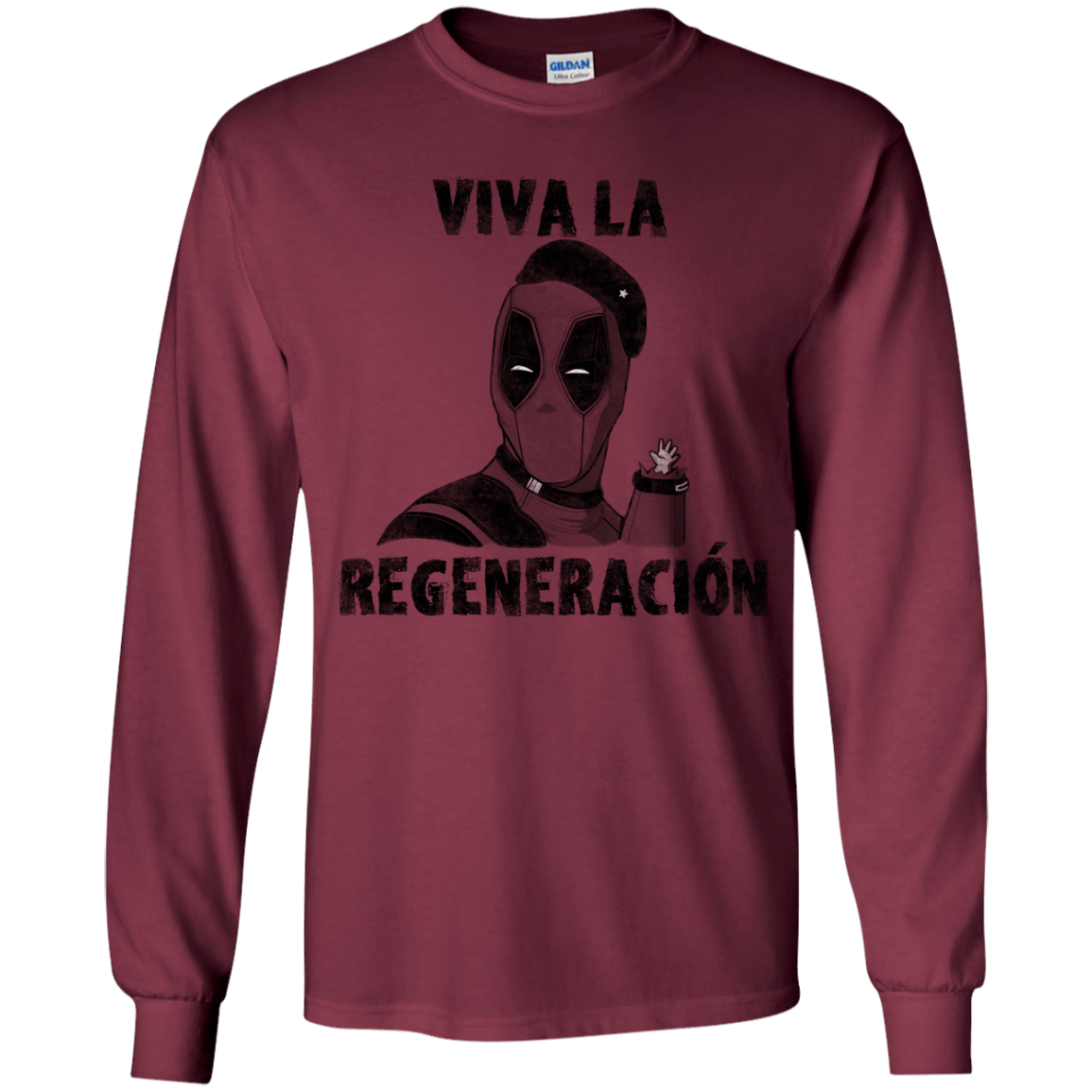 T-Shirts Maroon / YS Chemichangas Youth Long Sleeve T-Shirt