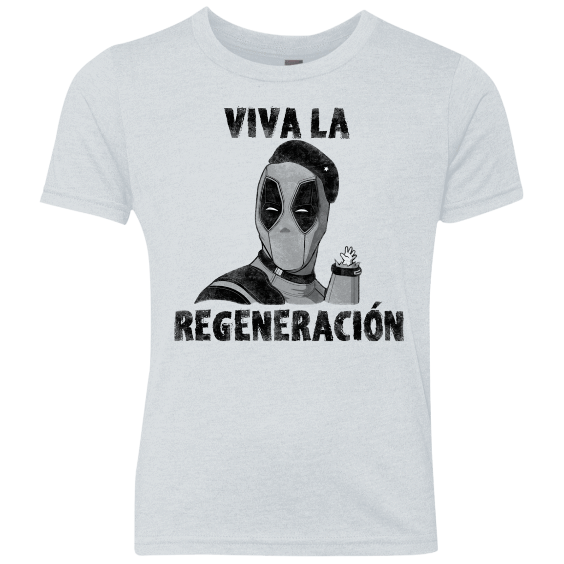 T-Shirts Heather White / YXS Chemichangas Youth Triblend T-Shirt