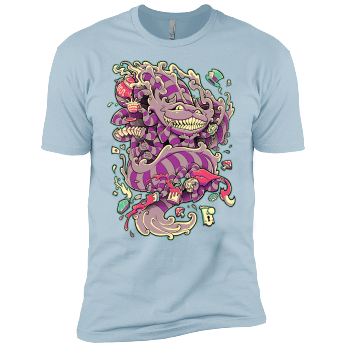 T-Shirts Light Blue / YXS Cheshire Dragon Boys Premium T-Shirt