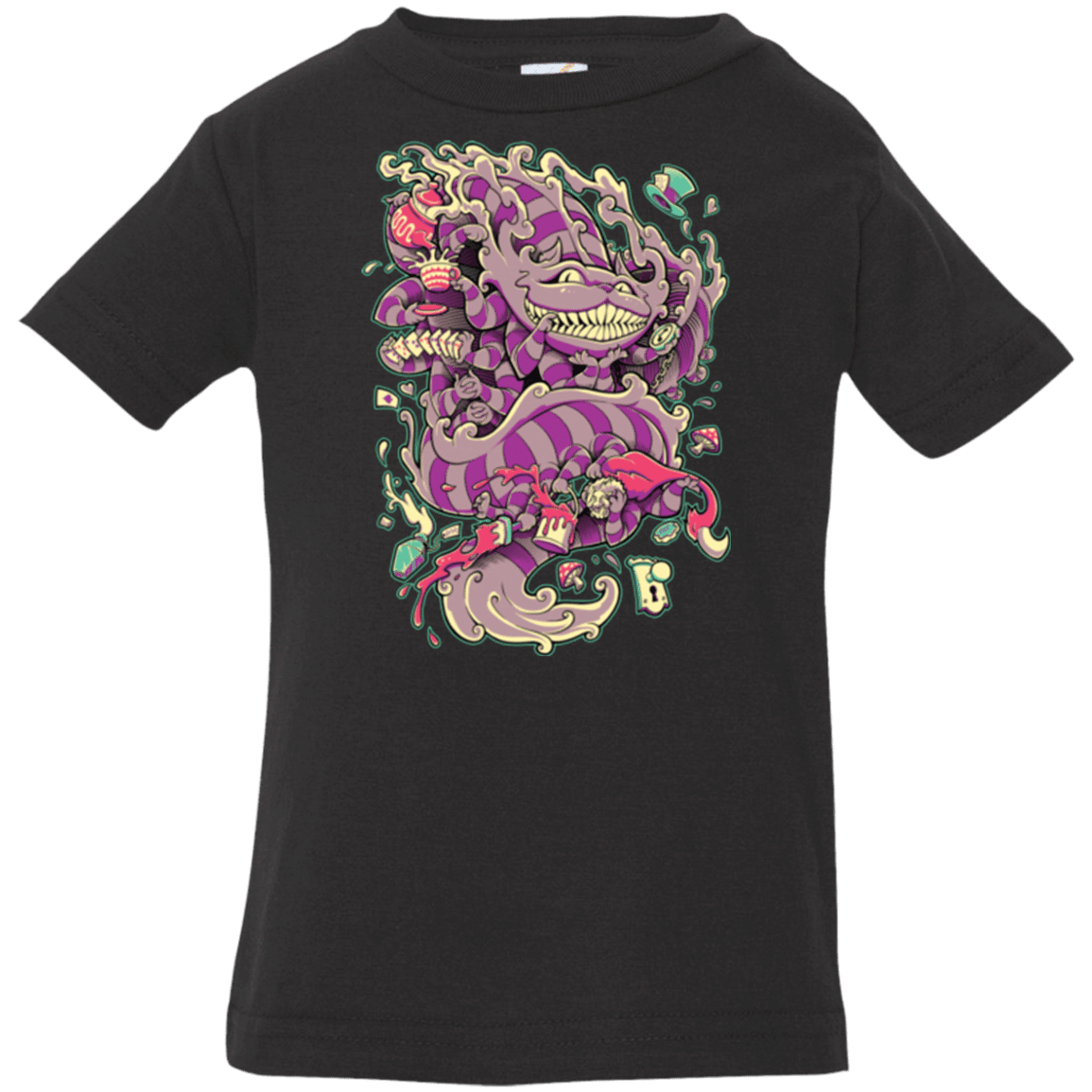 T-Shirts Black / 6 Months Cheshire Dragon Infant PremiumT-Shirt