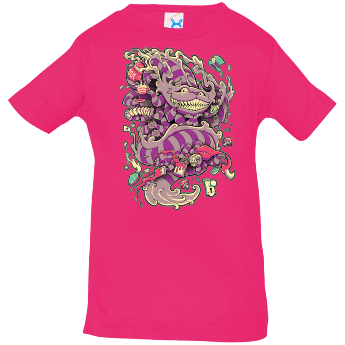 T-Shirts Hot Pink / 6 Months Cheshire Dragon Infant PremiumT-Shirt