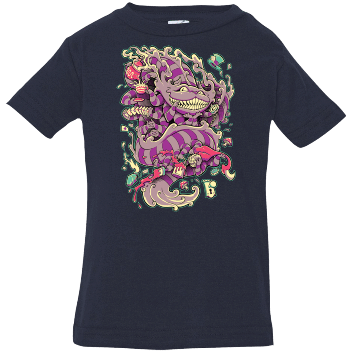 T-Shirts Navy / 6 Months Cheshire Dragon Infant PremiumT-Shirt