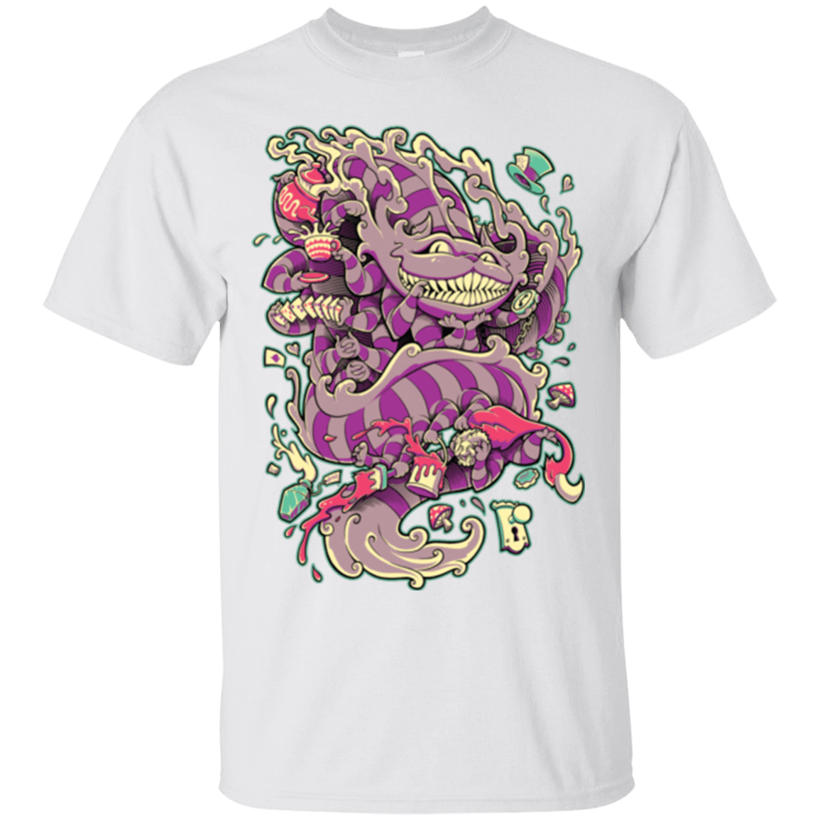 T-Shirts White / Small Cheshire Dragon T-Shirt
